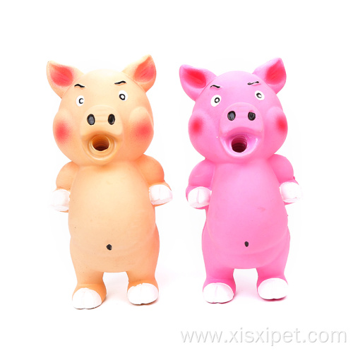 Funny Pig Shape Latex Pig Toy Squeaky MToy